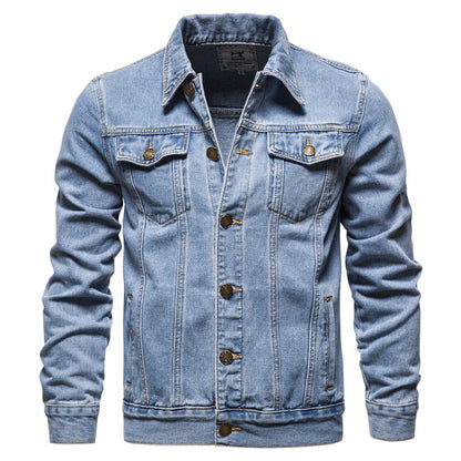 Funki Findz | Jackets | Men's Classic Denim Slim Fit Jacket 5XL