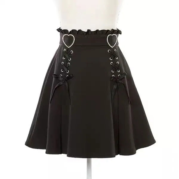Funki Findz | Skirts | Women's High Waist Harajuku Mini Skirt