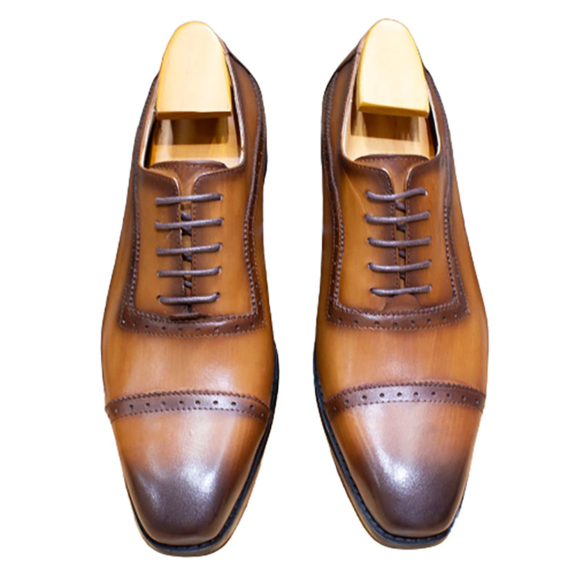 Funki Findz | Shoes | Men's Elegant Leather Oxford Brogue Shoe