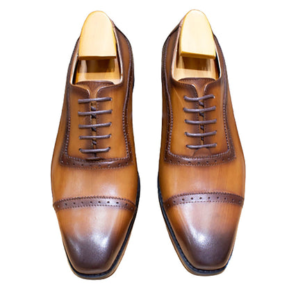 Funki Findz | Shoes | Men's Elegant Leather Oxford Brogue Shoe