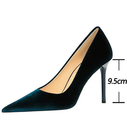 Funki Findz | Shoes | Women's Suede Fashion High Heel Stiletto