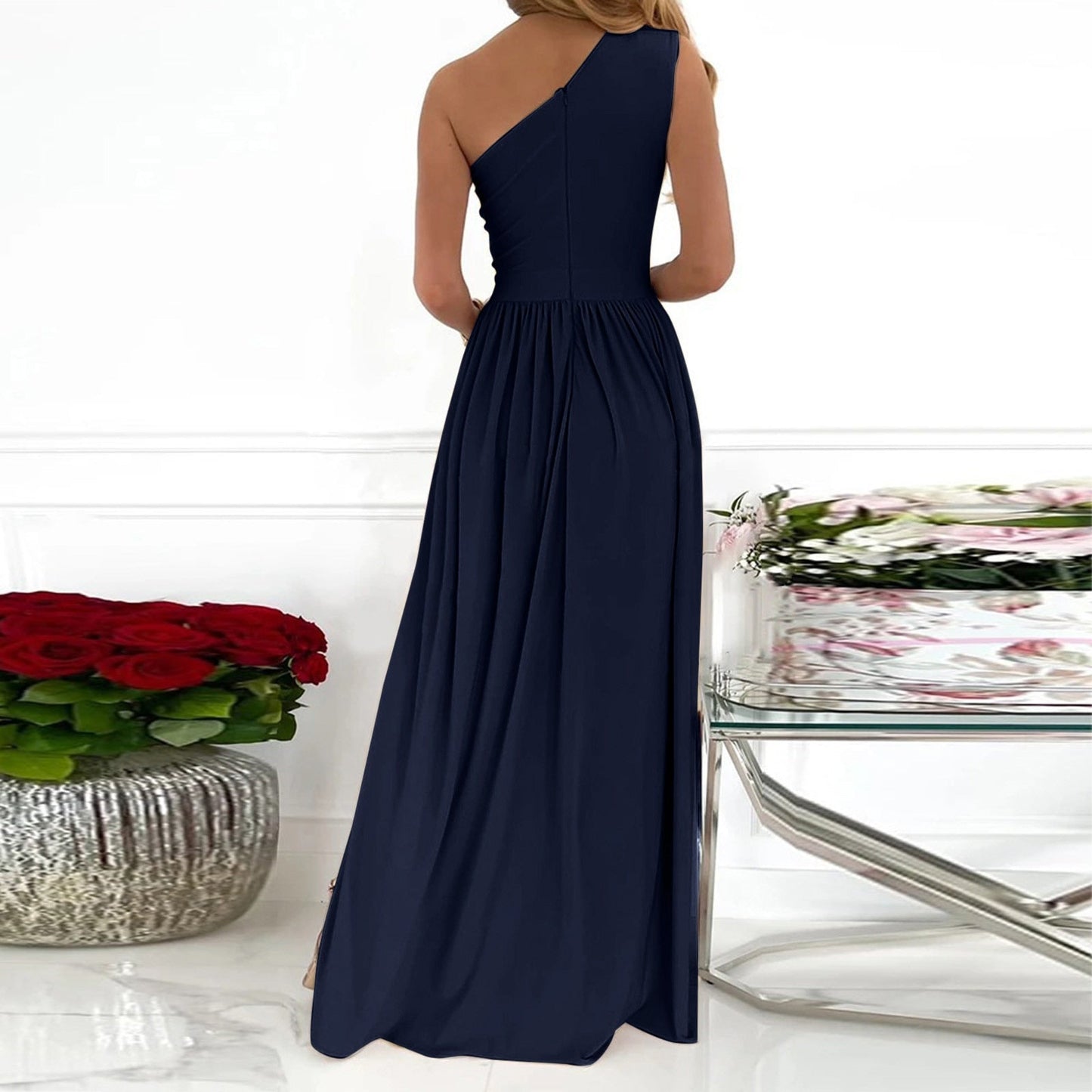 Funki Findz | Dresses | Women's One Shoulder Cocktail Dresses