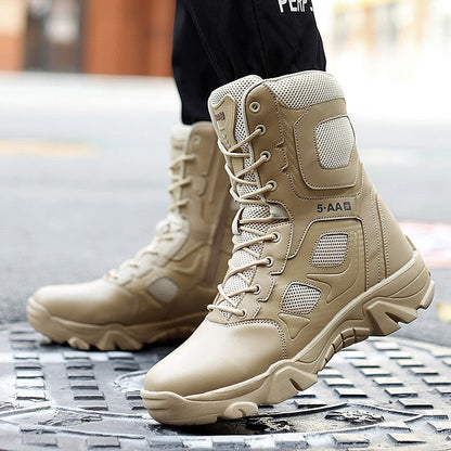 Funki Findz | Boots | Men's Tough Lace Up Hiking Desert Boots