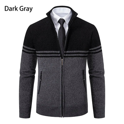 Funki Findz | Sweaters | Men's Slim Mock Neck Zip Up Cardigans