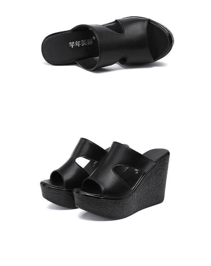 Funki Findz | Shoes | Women's High Heel Gothic Wedge Sandals