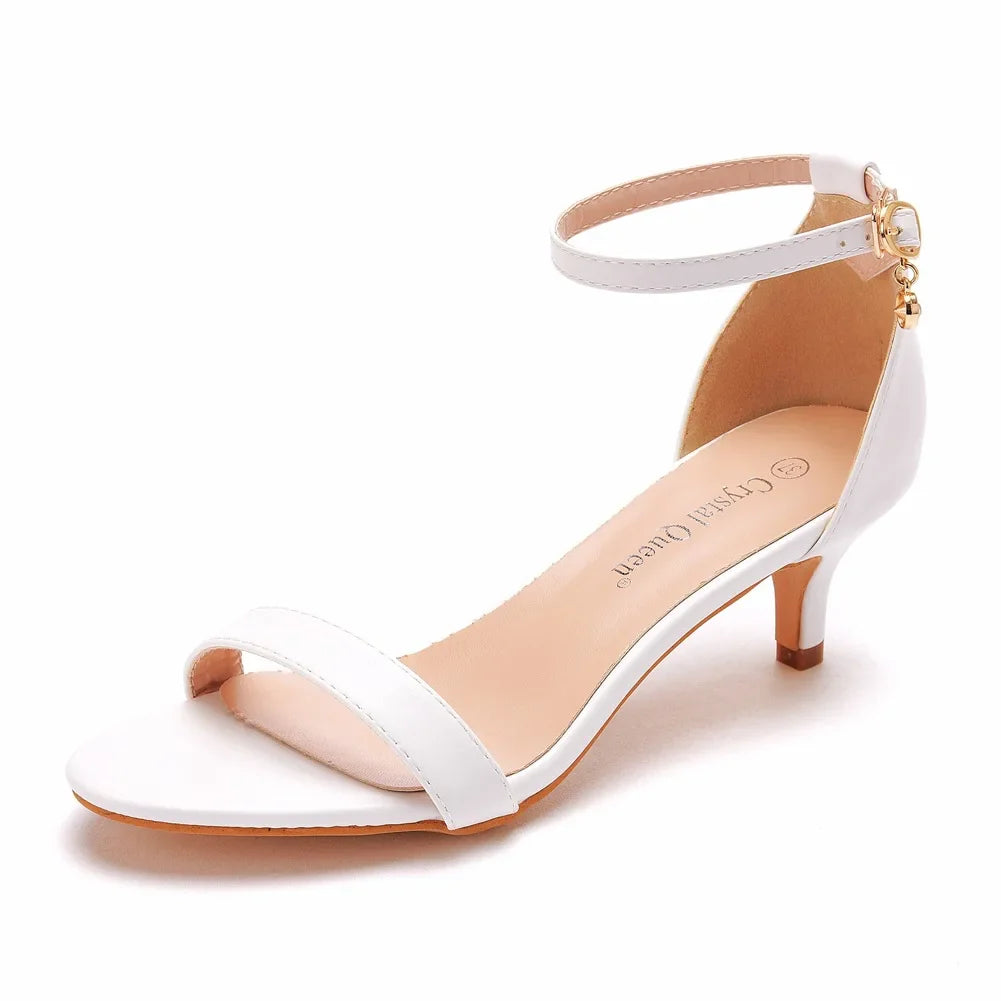 Funki Findz | Shoes | Women's Low Heel Wedding Prom Sandals