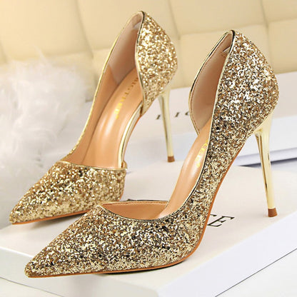 Funki Findz | Shoes | Women's Elegant Glitter Wedding Shoes