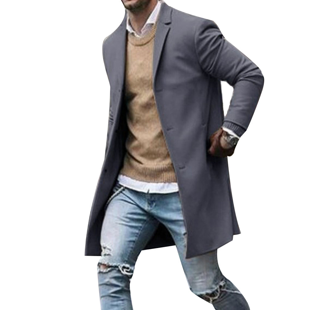 Funki Findz | Jackets | Men's Slim Fit Mid-Length Casual Jacket