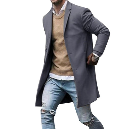 Funki Findz | Jackets | Men's Slim Fit Mid-Length Casual Jacket