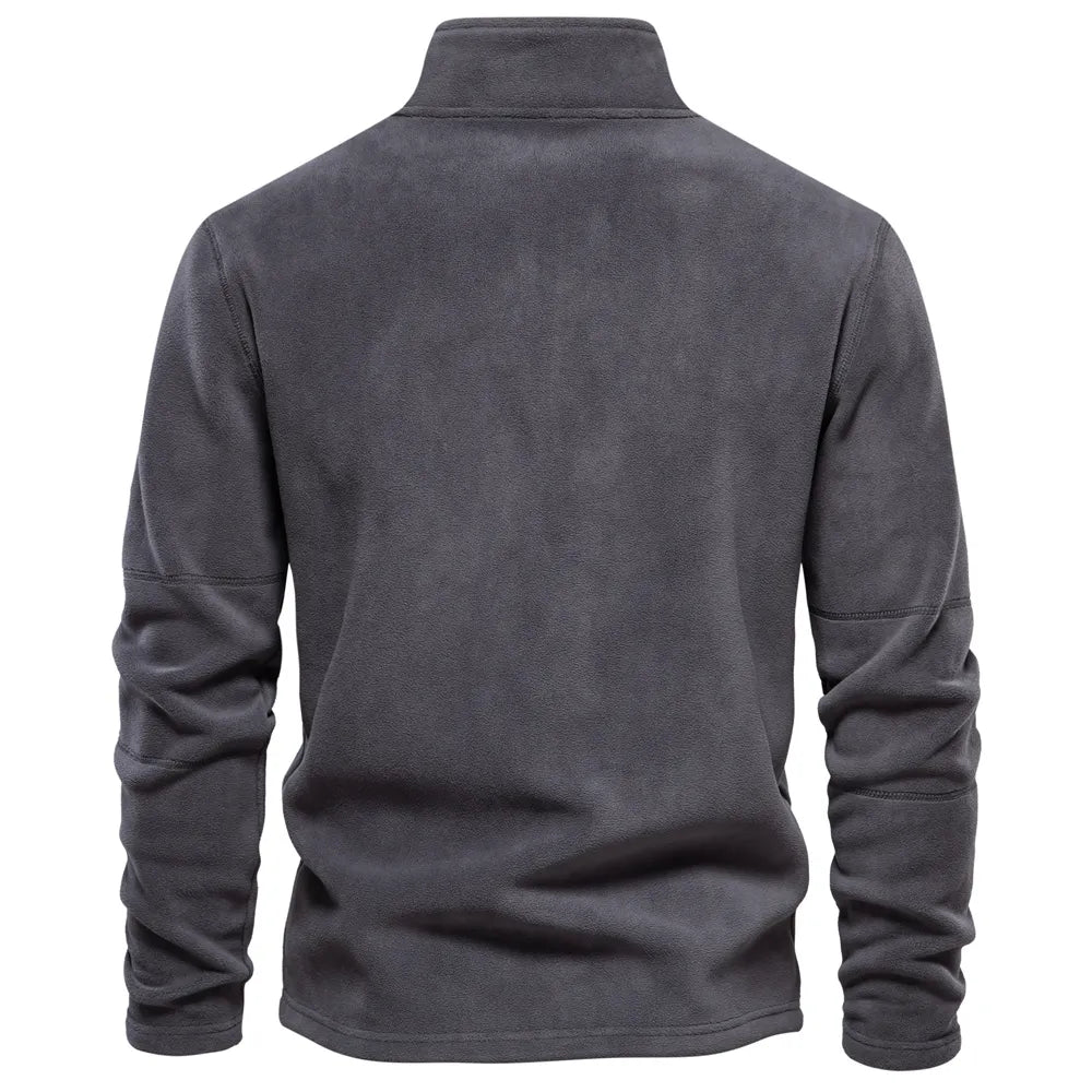 Funki Findz | Sweaters | Men's Warm Mock Neck Fleece Pullover