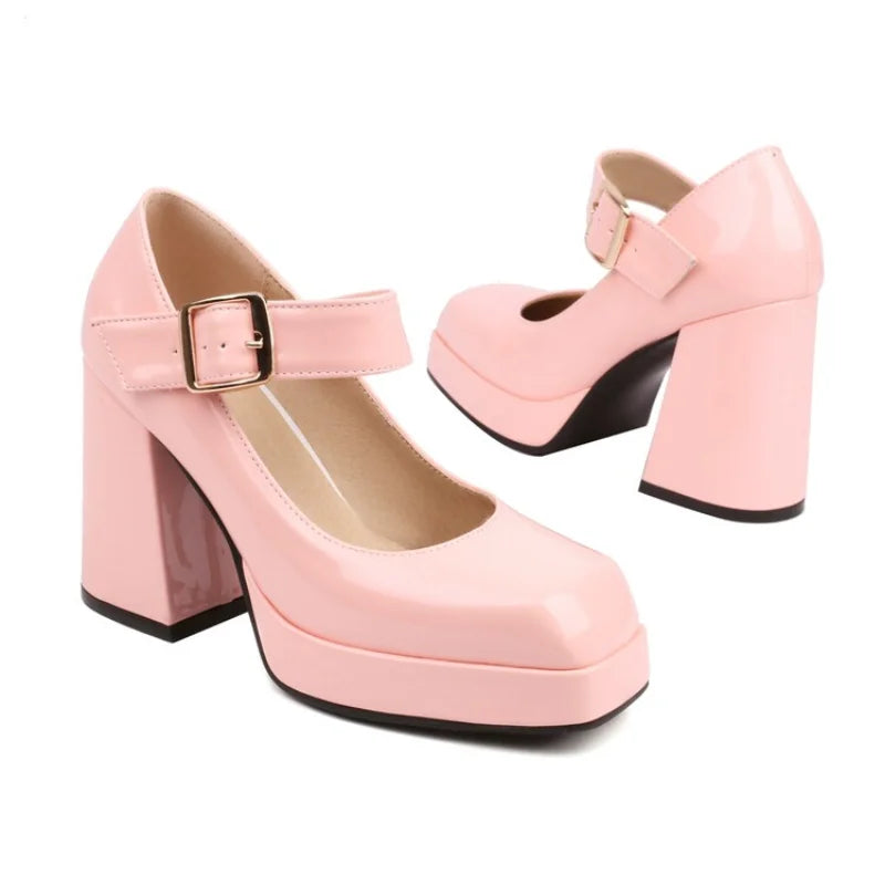 Funki Findz | Shoes | Women's Bright Patent Mary Jane Pumps