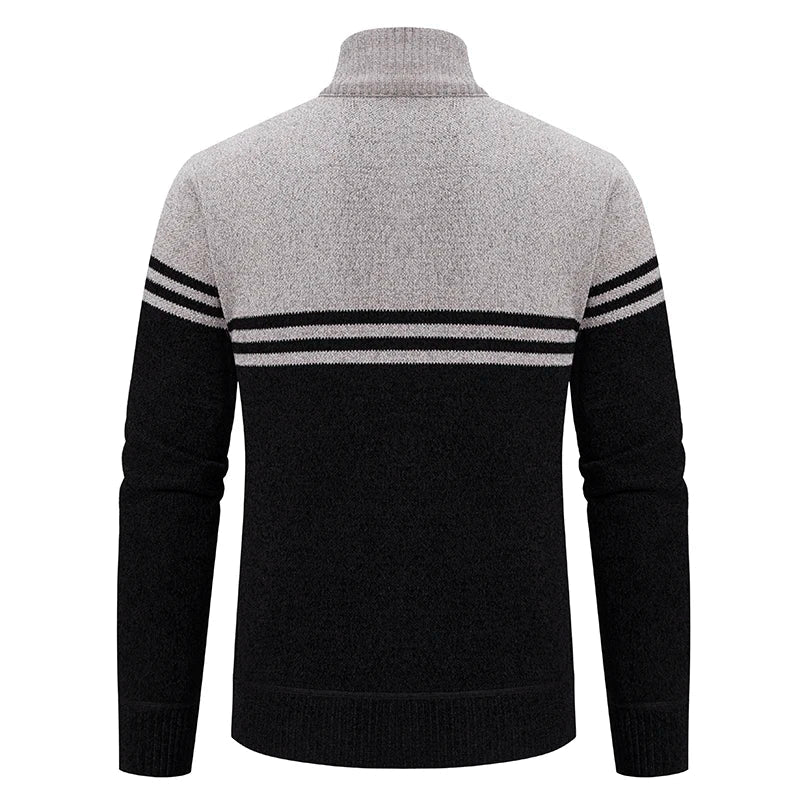 Funki Findz | Sweaters | Men's Slim Mock Neck Zip Up Cardigans