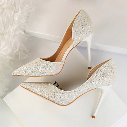 Funki Findz | Shoes | Women's Elegant Glitter Wedding Shoes