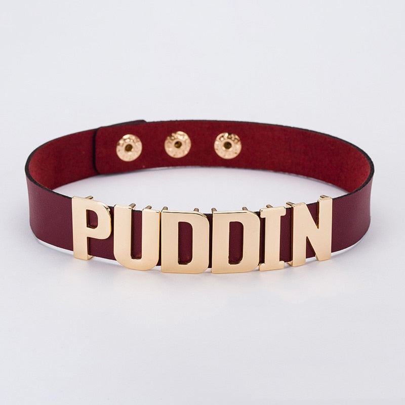 Funki Findz | Necklaces | Unisex Gothc Puddin Choker Necklace