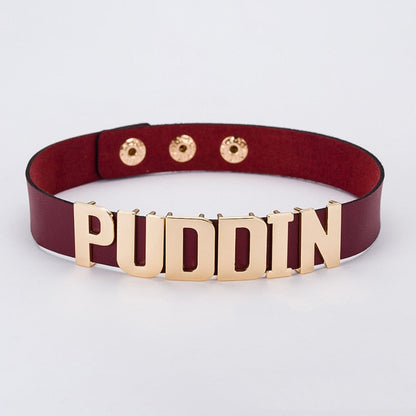 Funki Findz | Necklaces | Unisex Gothc Puddin Choker Necklace