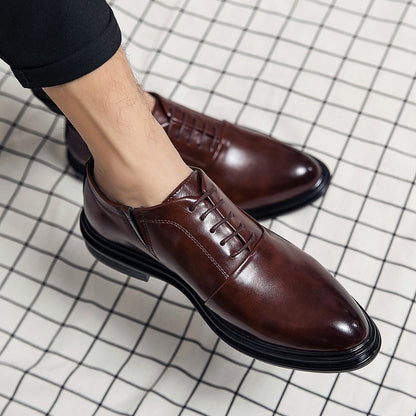Funki Findz | Shoes | Men's Genuine Leather Derby Formal Shoe