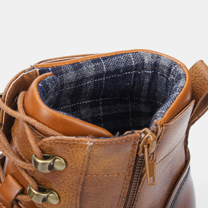 Funki Findz | Boots | Men's Leather Dress Boot | Retro Ankle Boot