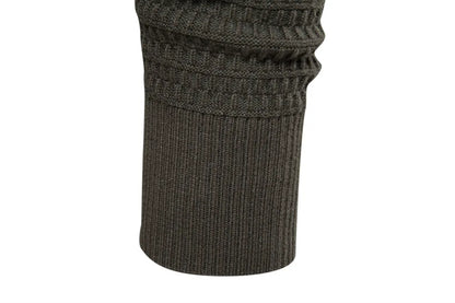 Funki Findz | Sweaters | Men's Mock Neck Button Knit Cardigan