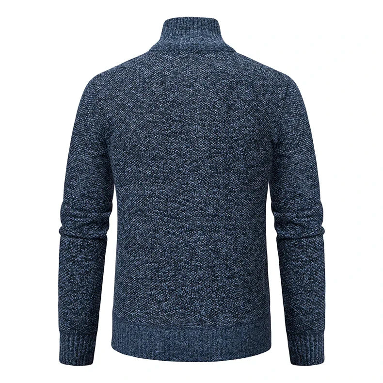 Funki Findz | Sweaters | Men's Casual Stand Collar Zip Pullovers
