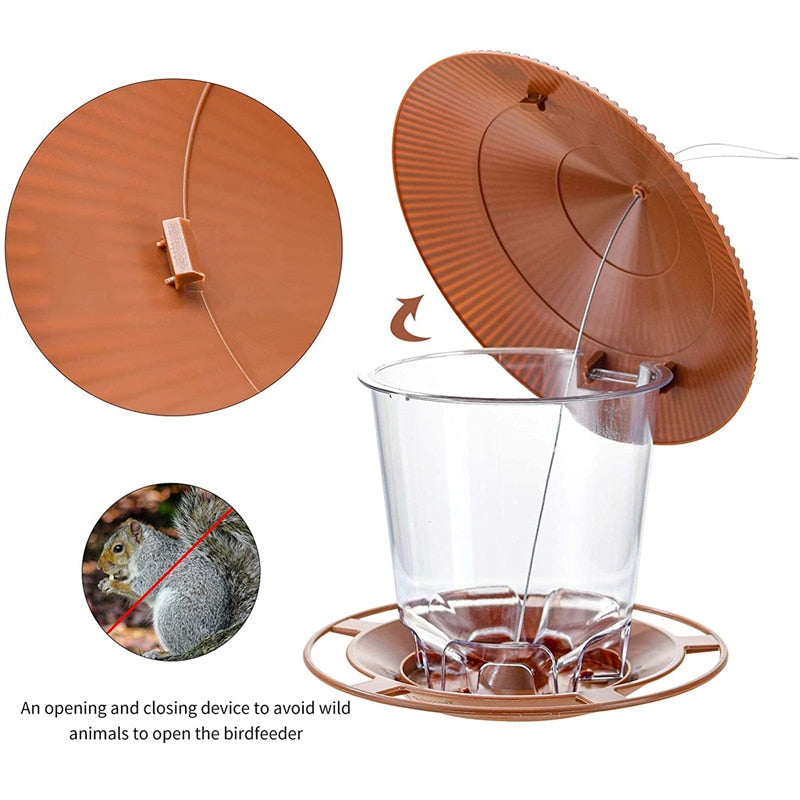 Funki Findz | Bird Feeders | Water Squirrel Proof Hanging Feeder
