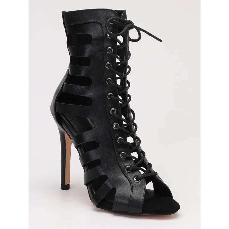 Funki Findz | Shoes | Women's Lace Up Gladiator High Stilettos