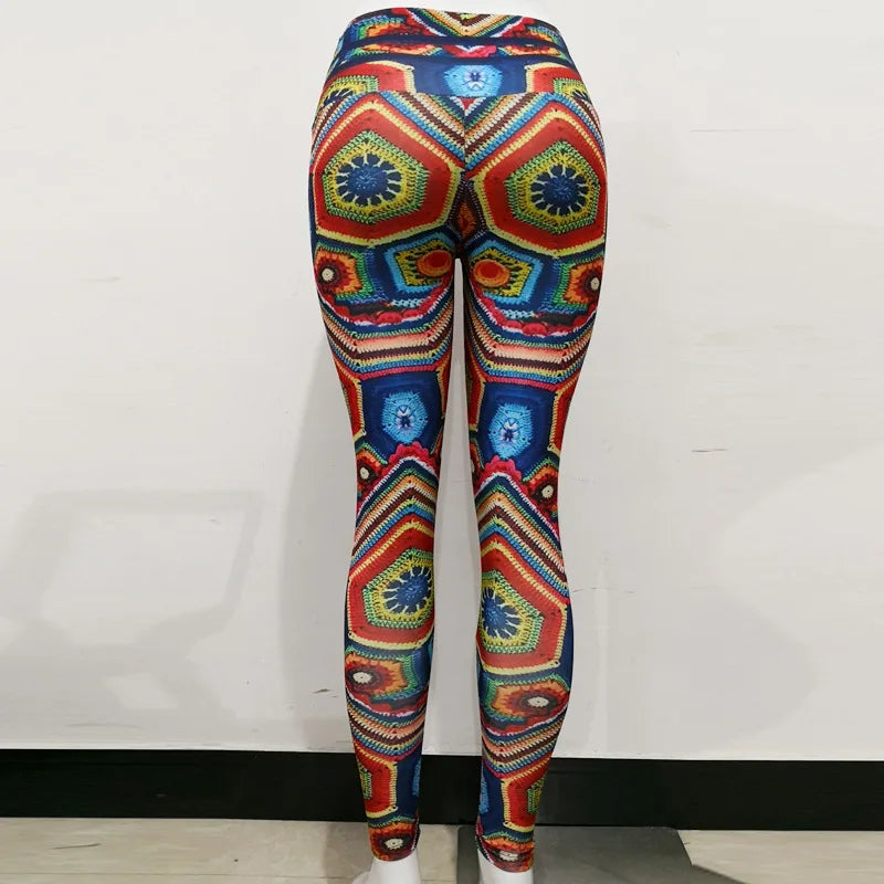 Funki Findz | Pants | Women High Waist Yoga Printed Leggings