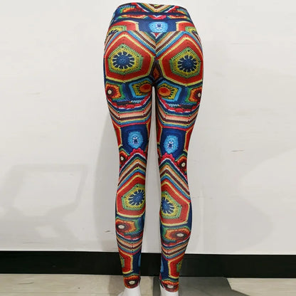 Funki Findz | Pants | Women High Waist Yoga Printed Leggings