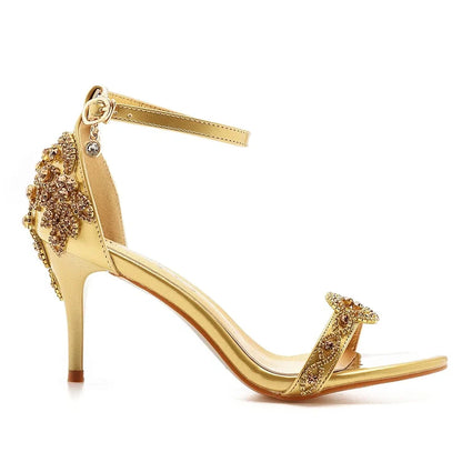 Funki Findz | Shoes | Women's Sweet Low Heel Beaded Sandals