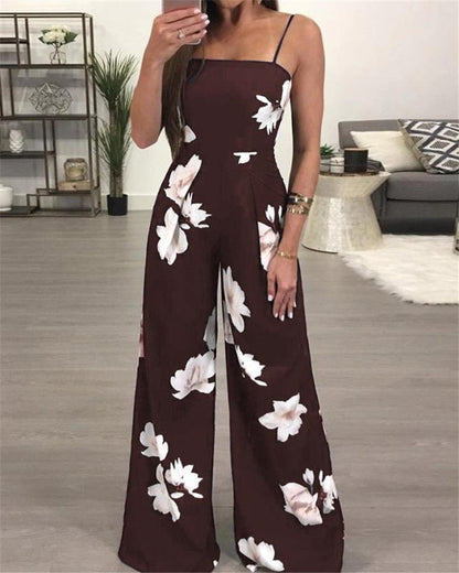 Funki Findz | Pants | Women's Floral Jumpsuit Summer Romper
