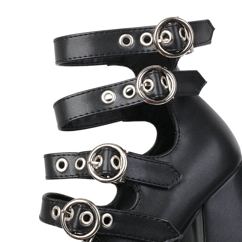 Funki Findz | Shoes | Women's Gothic Punk Mary Jane Platforms