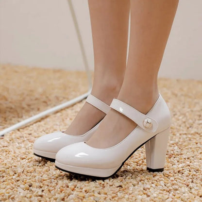 Funki Findz | Shoes | Women's Patent High Platform Mary Janes