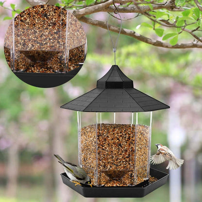 Funki Findz | Pet Feeders | Waterproof Hanging Wild Bird Feeder