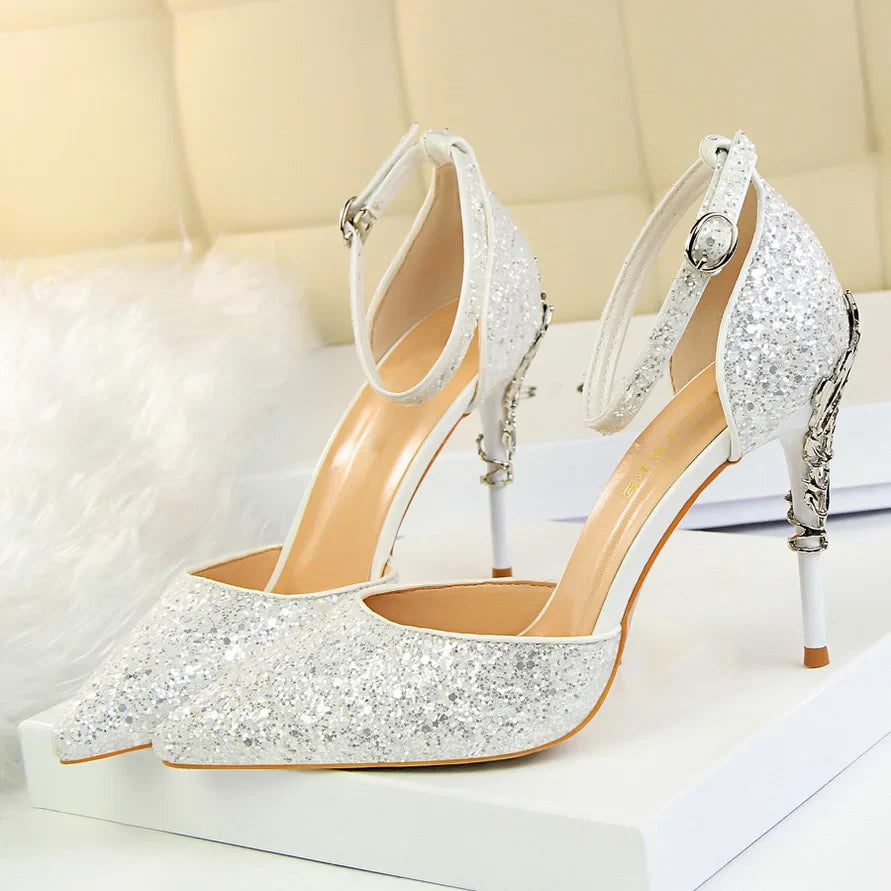 Funki Findz | Shoes | Women's Elegant Party Glitter Sandals