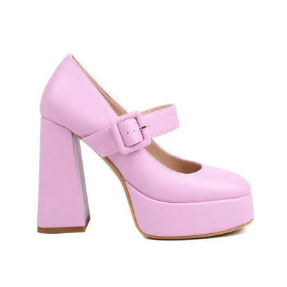 Funki Findz | Shoes | Women's Mary Jane Platform High Heels
