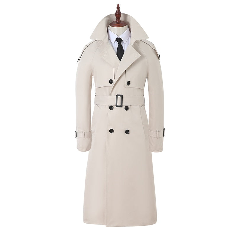 Funki Findz | Jackets | Men's Long Windbreaker Trench Coat