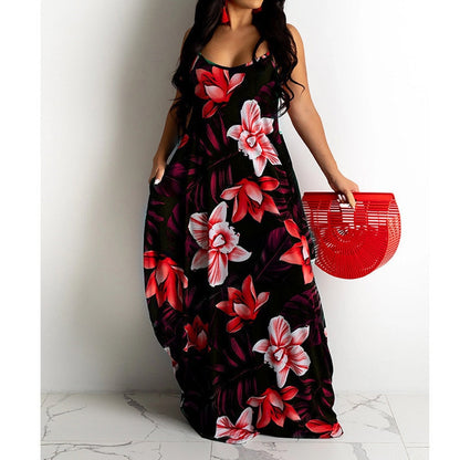 Funki Findz | Dresses | Women's Long Floral Summer Dresses