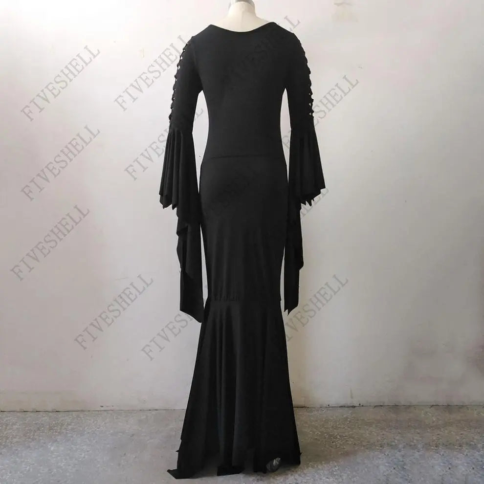 Funki Findz | Dresses | Women's Goth Lace Up Halloween Dress