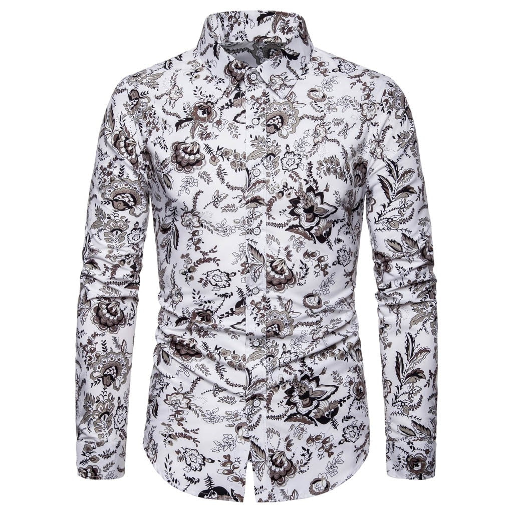 Funki Findz | Shirts | Men's Long Sleeve Luxurious Designer Shirt