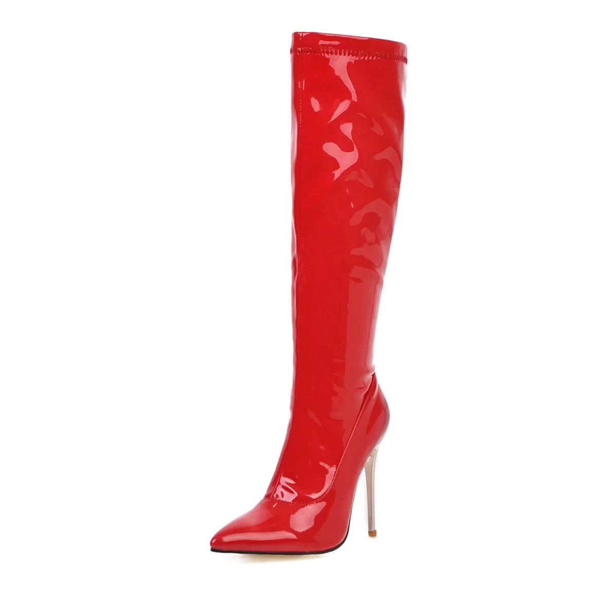 Funki Findz | Boots | Women's Sexy High Zipper Stiletto Boots