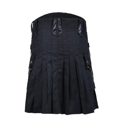 Funki Findz | Skirts | Men's Steampunk Cosplay Larp Utility Kilts