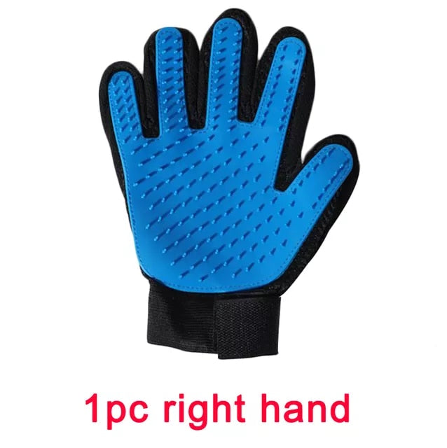 Funki Findz | Pet Grooming Gloves | De-shedding Gloves 2 Pcs