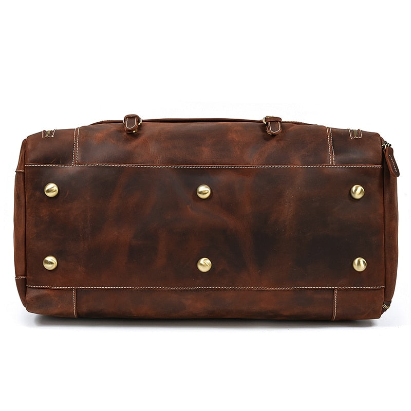 Funki Findz | Bags | Travel Bags | Men's Leather Overnight Bag