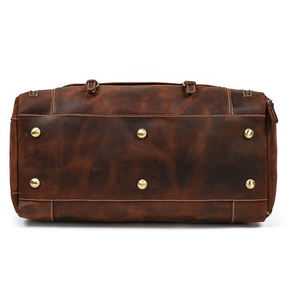 Funki Findz | Bags | Travel Bags | Men's Leather Overnight Bag