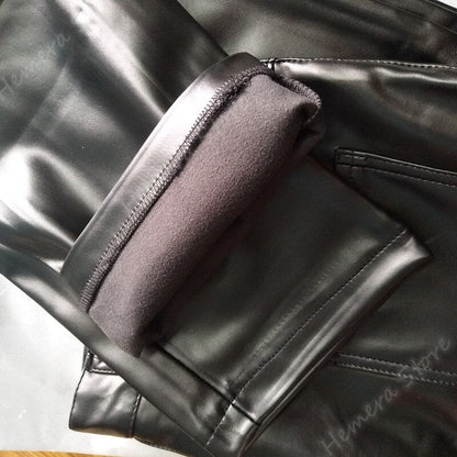 Funki Findz | Pants | Men's Faux Leather Fashion Biker Pants