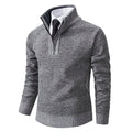 Funki Findz | Sweaters | Men's Casual Stand Collar Zip Pullovers