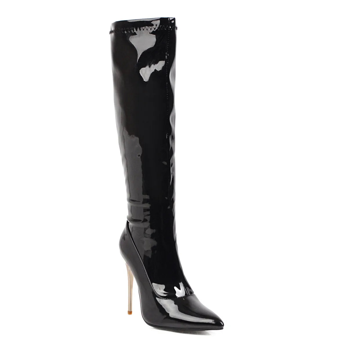 Funki Findz | Boots | Women's Sexy High Zipper Stiletto Boots
