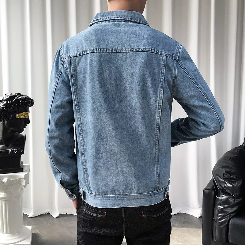 Funki Findz | Jackets | Men's Classic Denim Slim Fit Jacket 5XL