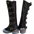 Funki Findz | Boots | Men's Women's Cosplay Leather Leg Armor