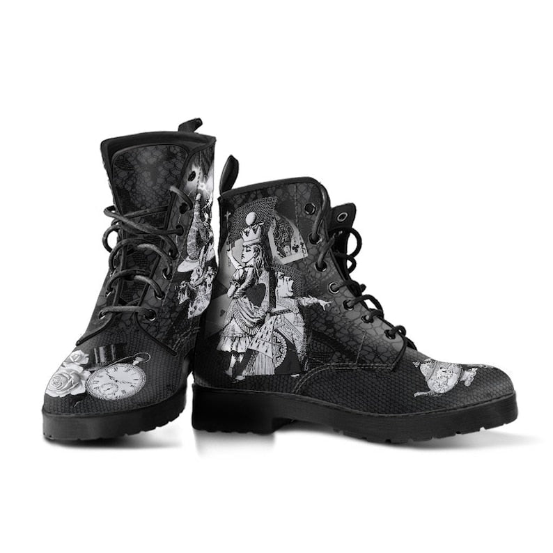Funki Findz | Boots | Women's British Style Lace up Ankle Boots