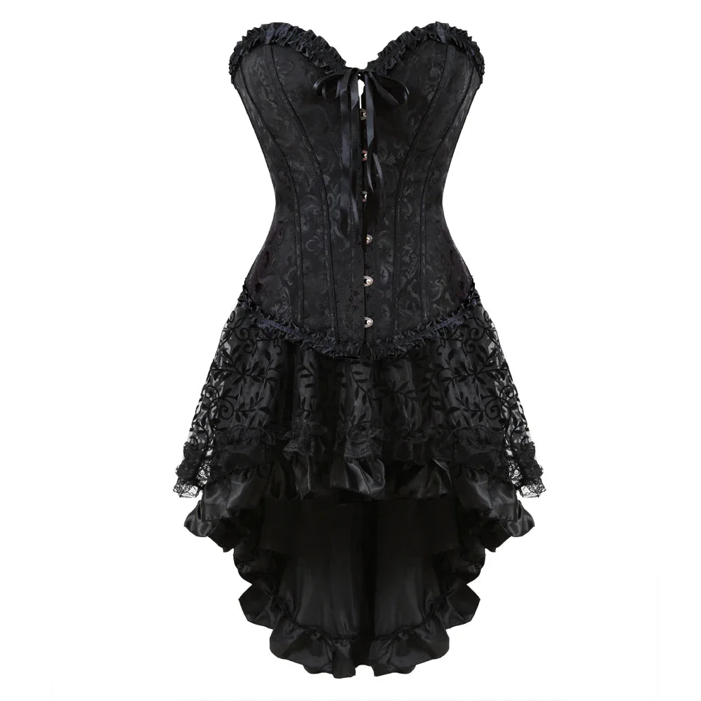 Funki Findz | Dresses | Women's Victorian Gothic Corset Dress